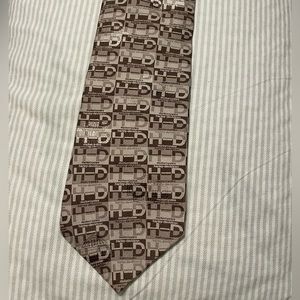 Harley Davidson men’s tonal print tie